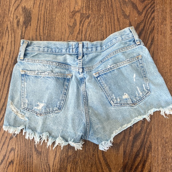 agolde parker denim shorts - Picture 2 of 2